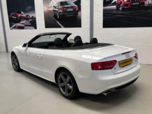 2011 Audi A5 Cabriolet 2.0 Tfsi S Line Euro 5 (s/s) 2dr in White — image 4