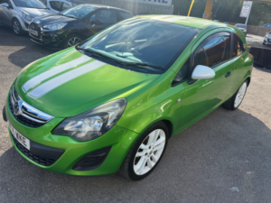 2014 Vauxhall Corsa 1.2 16v Sting Hatchback 3dr Petrol Manual Euro 5 (a/c) (85 Ps) in Green — image 3