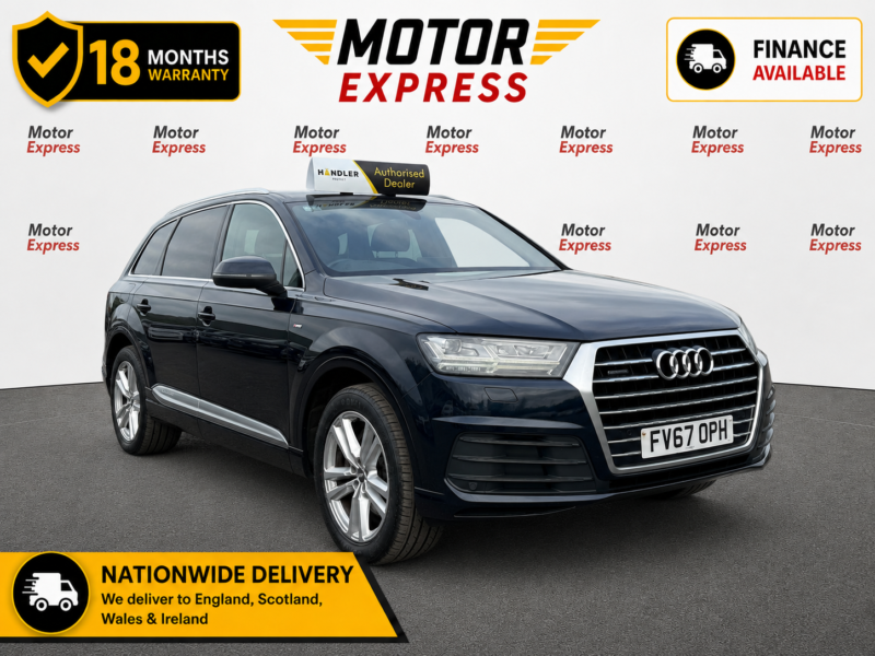 2017 Audi Q7 3.0 Tdi V6 S Line in Blue — image 1