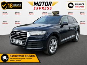 2017 Audi Q7 3.0 Tdi V6 S Line in Blue — image 4
