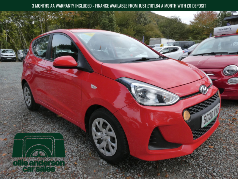 2020 Hyundai I10 1.0 Se Hatchback 5dr Petrol Manual Euro 6 (67 Ps) in Red — image 1
