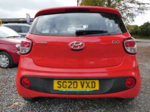 2020 Hyundai I10 1.0 Se Hatchback 5dr Petrol Manual Euro 6 (67 Ps) in Red — image 4