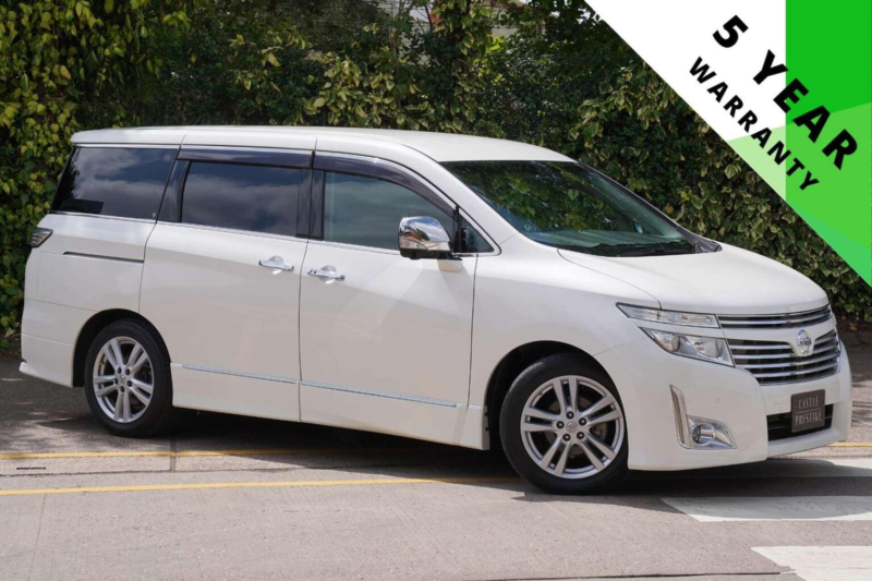 2010 Nissan Elgrand 3.5 V6 Highway Star Premium 5dr 7 Seats in White — image 1