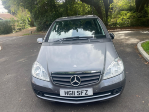 2011 Mercedes-Benz A Class 1.5 A160 Classic Se Hatchback 5dr Petrol CVT (157 G/km, 95 Bhp) in Grey — image 2