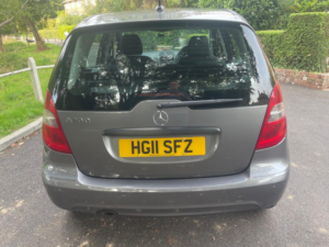 2011 Mercedes-Benz A Class 1.5 A160 Classic Se Hatchback 5dr Petrol CVT (157 G/km, 95 Bhp) in Grey — image 5