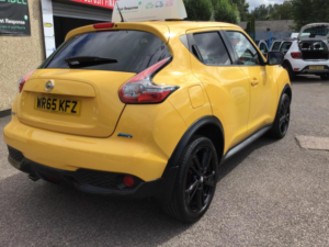 2015 Nissan Juke 1.5 Dci Acenta Premium Euro 6 (s/s) 5dr in Yellow — image 3
