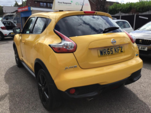 2015 Nissan Juke 1.5 Dci Acenta Premium Euro 6 (s/s) 5dr in Yellow — image 4