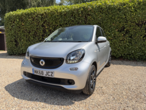 2018 Smart Forfour Eq 17.6kwh Prime in Silver — image 3