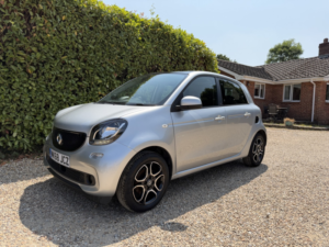 2018 Smart Forfour Eq 17.6kwh Prime in Silver — image 4