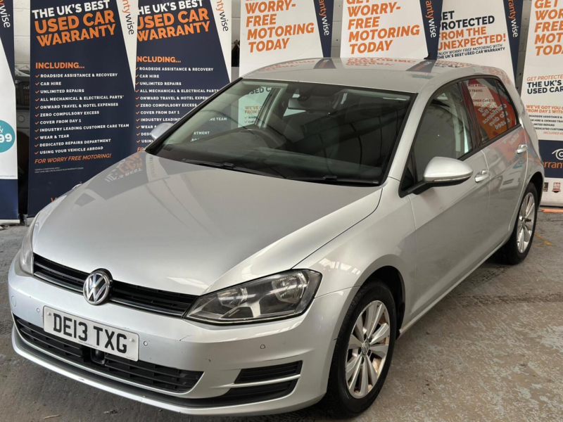2013 Volkswagen Golf 1.4 Tsi Bluemotion Tech Se DSG Euro 5 (s/s) 5dr in Silver — image 1