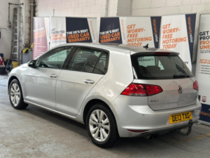 2013 Volkswagen Golf 1.4 Tsi Bluemotion Tech Se DSG Euro 5 (s/s) 5dr in Silver — image 2