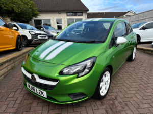 2016 Vauxhall Corsa 1.4i Ecoflex Sting Euro 6 3dr in Green — image 4