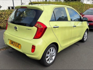 2013 Kia Picanto 1.25 Ecodynamics 2 Euro 5 (s/s) 5dr in Green — image 3