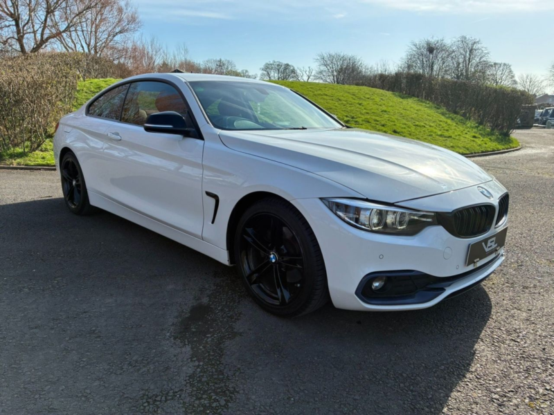 2017 BMW 4 Series 2.0 420d Sport Coupe 2dr Diesel Manual Euro 6 (s/s) (190 Ps) in White — image 1