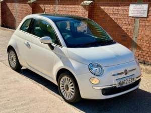 2012 Fiat 500 1.2 Lounge Euro 4 3dr in White — image 2