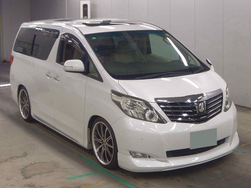 2010 Toyota Alphard 240x 8 Seats in White — image 1