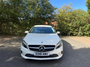 2018 Mercedes-Benz A Class 1.6 A180 Sport (premium) 7g-Dct Euro 6 (s/s) 5dr in White — image 2