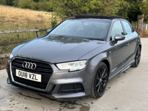 2018 Audi A3 1.6 Tdi S Line S Tronic Euro 6 (s/s) 4dr in Grey — image 5