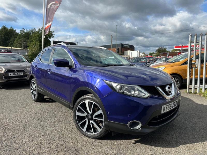 2016 Nissan Qashqai 1.2 Dig-T Tekna 2WD Euro 6 (s/s) 5dr in Blue — image 1