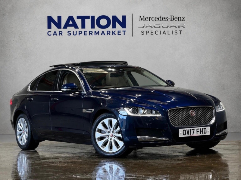 2017 Jaguar Xf 2.0d Portfolio Auto Euro 6 (s/s) 4dr in Blue — image 1