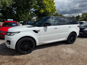 2014 Land Rover Range Rover Sport 3.0 Sd V6 Hse SUV 5dr Diesel Auto 4WD Euro 5 (s/s) (292 Ps) in White — image 3