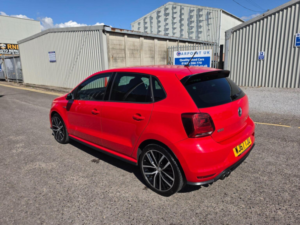 2017 Volkswagen Polo 1.8 Tsi Gti Euro 6 (s/s) 5dr in Red — image 4