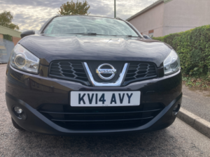2014 Nissan Qashqai+2 1.5 Dci 360 SUV 5dr Diesel Manual 2WD Euro 5 (110 Ps) in Black — image 2