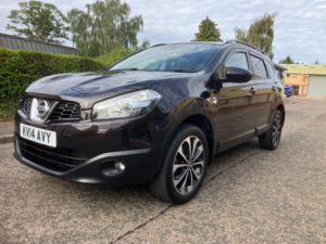 2014 Nissan Qashqai+2 1.5 Dci 360 SUV 5dr Diesel Manual 2WD Euro 5 (110 Ps) in Black — image 3