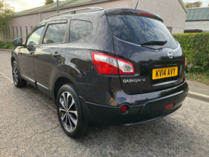 2014 Nissan Qashqai+2 1.5 Dci 360 SUV 5dr Diesel Manual 2WD Euro 5 (110 Ps) in Black — image 5