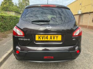 2014 Nissan Qashqai+2 1.5 Dci 360 SUV 5dr Diesel Manual 2WD Euro 5 (110 Ps) in Black — image 6