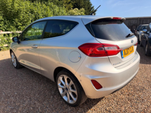 2017 Ford Fiesta 1.5 Tdci Titanium Euro 6 (s/s) 3dr in Silver — image 5