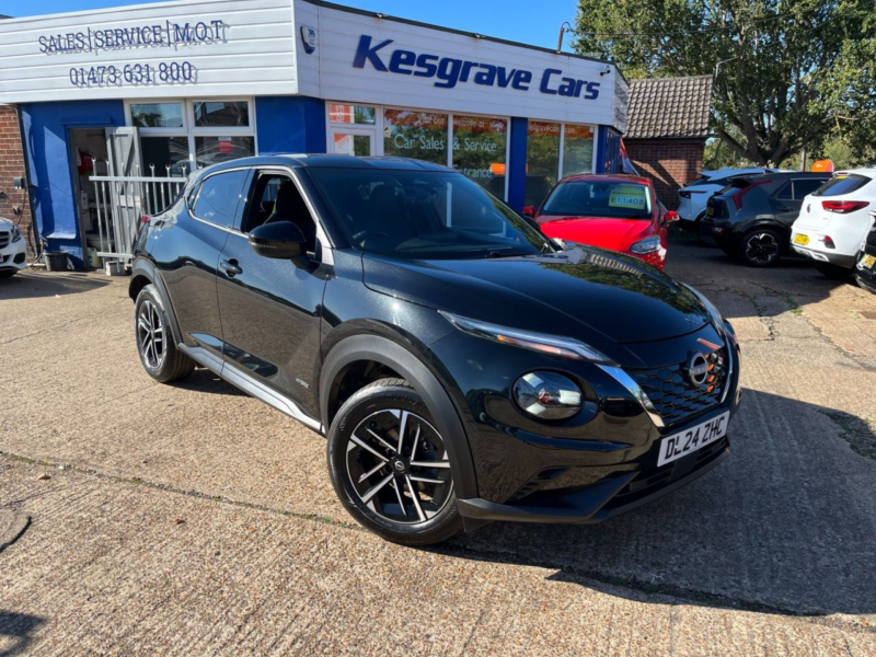 2024 Nissan Juke 1.6 N-Connecta SUV 5dr Petrol Hybrid Auto Euro 6 (143 Ps) in Black — image 1