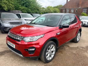 2017 Land Rover Discovery Sport Td4 Hse in Red — image 3