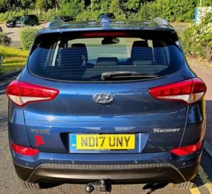 2017 Hyundai Tucson 1.6 Gdi Blue Drive Se Nav SUV 5dr Petrol Manual Euro 6 (s/s) (132 Ps) in Blue — image 5