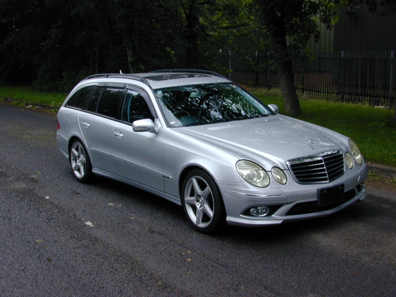 2008 Mercedes-Benz E Class Ref 8766 - Sale Agreed Awaiting Uk Registration - Mercedes Benz W211 E Class E350 Estate Ex Japan! in Silver — image 1
