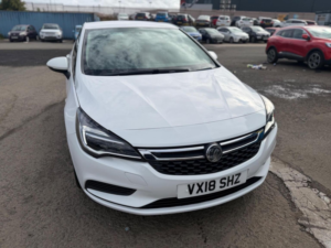 2018 Vauxhall Astra 1.6 Cdti Ecoflex Design Euro 6 (s/s) 5dr in White — image 2