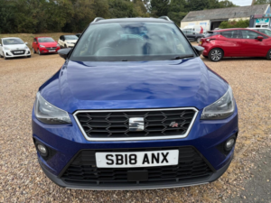 2018 SEAT Arona 1.0 Tsi Fr Sport Euro 6 (s/s) 5dr in Blue — image 3