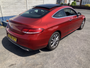 2016 Mercedes-Benz C Class 2.0 C200 Sport in Red — image 2