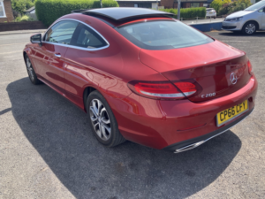 2016 Mercedes-Benz C Class 2.0 C200 Sport in Red — image 4