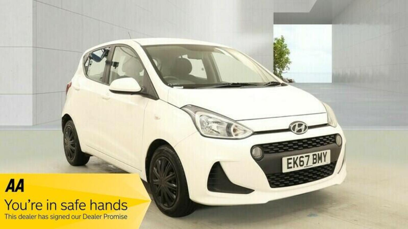 2017 Hyundai I10 1.2 Se Euro 6 5dr in White — image 1