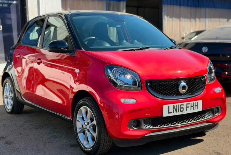 2016 Smart Forfour 1.0 Passion Twinamic Euro 6 (s/s) 5dr in Red — image 1