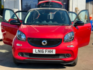 2016 Smart Forfour 1.0 Passion Twinamic Euro 6 (s/s) 5dr in Red — image 2