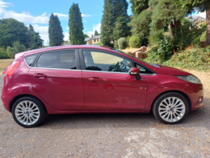 2012 Ford Fiesta 1.4 Tdci Dpf Titanium in Red — image 3