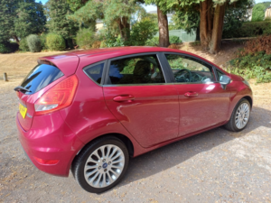 2012 Ford Fiesta 1.4 Tdci Dpf Titanium in Red — image 4