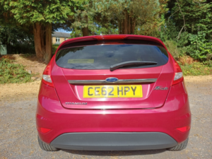 2012 Ford Fiesta 1.4 Tdci Dpf Titanium in Red — image 5
