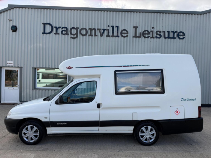2003 Romahome Duo Citroen Berlingo 1.9d in White — image 1