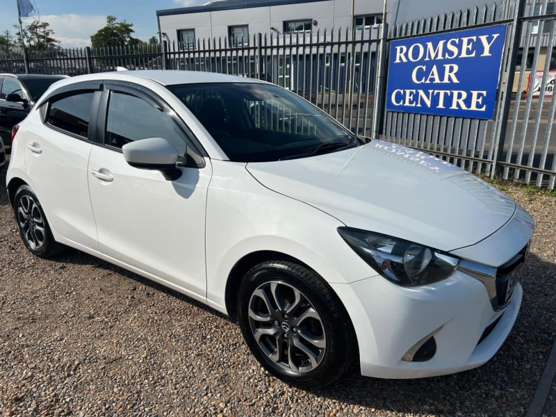 2019 Mazda Mazda2 1.5 Skyactiv-G Sport Nav+ Euro 6 (s/s) 5dr in White — image 1