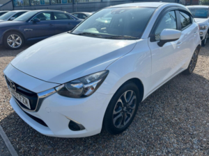 2019 Mazda Mazda2 1.5 Skyactiv-G Sport Nav+ Euro 6 (s/s) 5dr in White — image 3