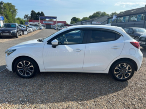 2019 Mazda Mazda2 1.5 Skyactiv-G Sport Nav+ Euro 6 (s/s) 5dr in White — image 4