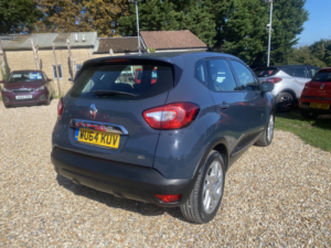 2014 Renault Captur 1.5 Dynamique Medianav Dci 90 Stop & Start in Blue — image 3